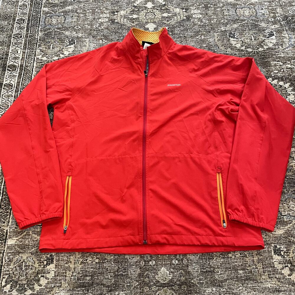 Patagonia Traverse Full Zip Jacket Red Men's Size XL